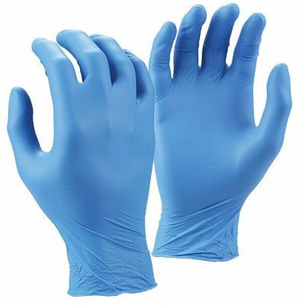 Guanto in nitrile monouso